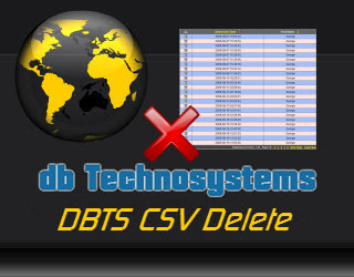 DBTS CSV Delete