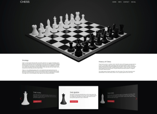 Chess Template by WebShake