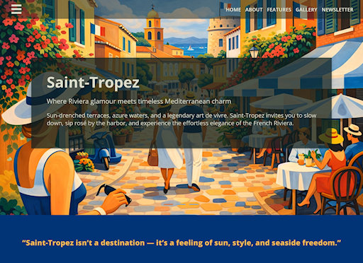 Online Courses Template