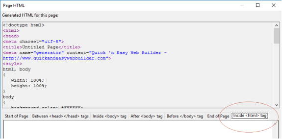 Quick 'n Easy Web Builder 4